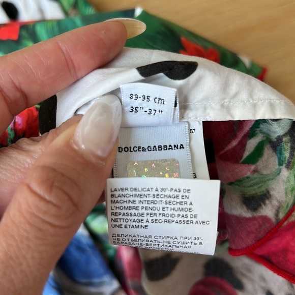 Authentic Sold Out Muti Print Dolce & Gabbana Dress - Picture 4 of 4